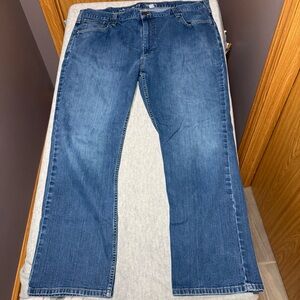 Carhartt Jeans Men’s 42x30 Relaxed Fit Straight Leg Workwear Denim Blue